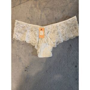 NWT NEW  Real Lingerie fot Everybody size XL White Lace Panty